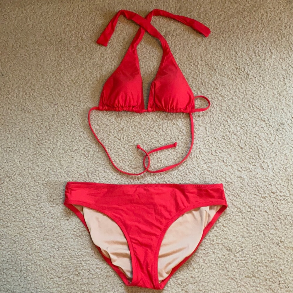J. Crew Halter Bikini Set